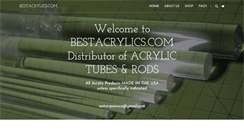 Desktop Screenshot of bestacrylics.com